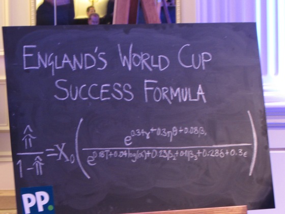Stephen Hawking's World Cup Success Formula for England